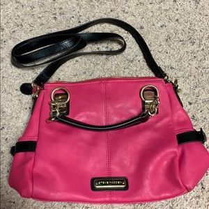 Pink leather Steve Madden purse